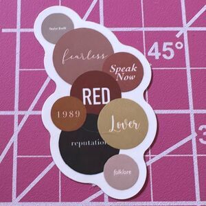 💜13/$13 +Bundle Sticker Sale | MUSIC Taylor Swift Waterproof Sticker